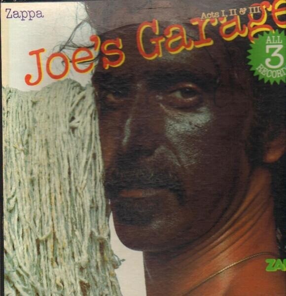 LPレコードFRANK ZAPPA “ Joe’s Garage “3枚組BOX FRANK ZAPPA JOE'S GARAGE 3 LP SET RED, WHITE & BLUE VINYLS