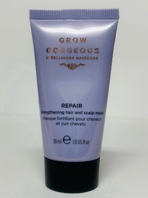 Grow Gorgeous Repair Strengthening Hair & Scalp Mask  1oz 30ml Travel Sz Sealed
