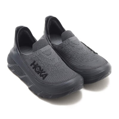 Hoka Restore TC Recovery Relax Black 1134532-BBLC Men's Size | eBay