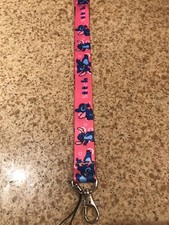 Disney Stitch Pink Lanyard