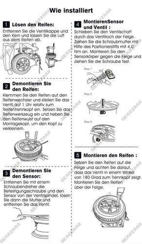 4 RDCi RDKS Reifendrucksensor Für BMW 1/2/3/4er X1 X2 X5 X6 F20 Mini 36106856209 - Bild 9 von 23