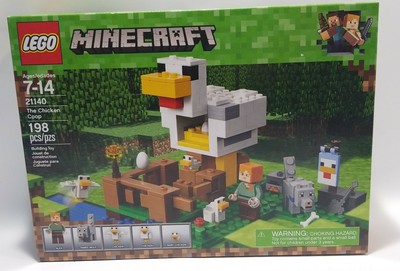 lego minecraft chicken set