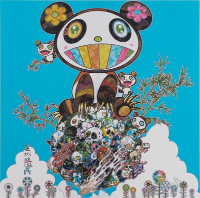 NEW Takashi Murakami Wall Art Print Poster Canvas The Pandas Say