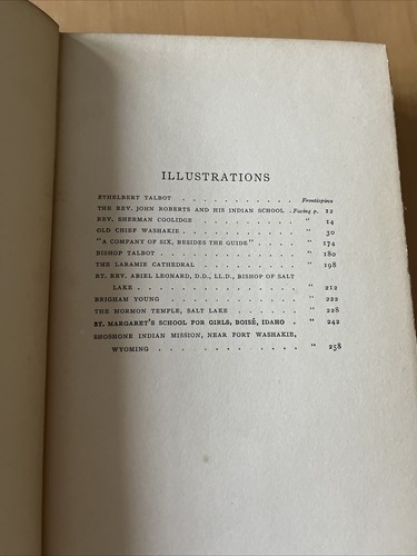 My People Of The Plains *SIGNED* Bishop Talbot 1st Edition Illustrated 1906 - Picture 8 of 19