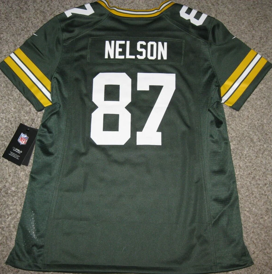 Camiseta deportiva para mujer Jordy Nelson Green Bay Packers Nike Game Foto 2 de 4
