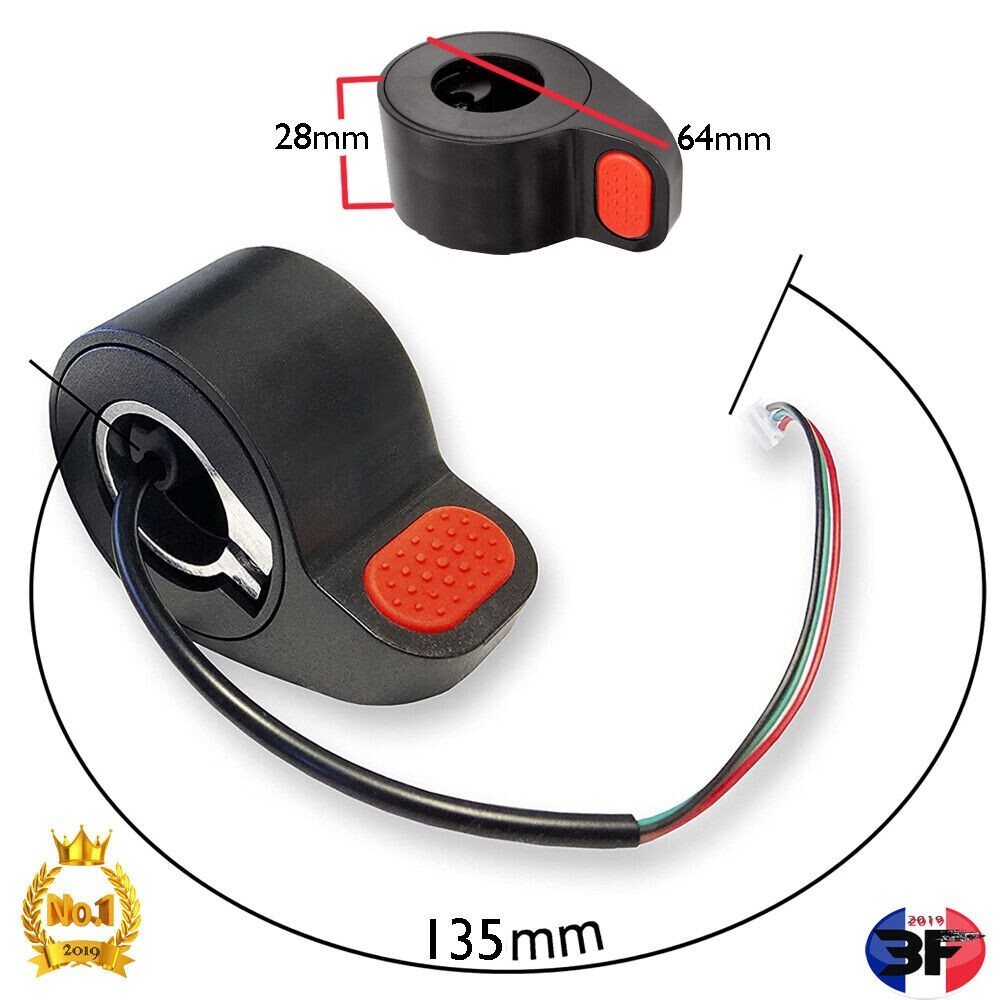 Cordonnier Outil Accélérateur Xiaomi M365 - Bouton Poignet Pour Trottinette électrique M365 Et M365 Pro Accélérateur Trottinette électrique Cordonnier Outil Accélérateur Xiaomi M365 - Bouton Poignet Pour Trottinette électrique M365 Et M365 Pro Accélérateur Trottinette électrique