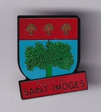 RARE PINS PIN'S .. ANIMAL SHELL SHELL COAT OF ARMS FLEAS SAINT IMOGES 51 ~EZ
