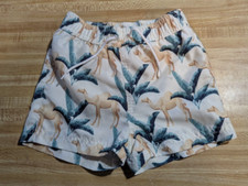 Janie  Jack Swim Club 6-12 Month 100 Percent Polyester Lined Camel Swim Trunks