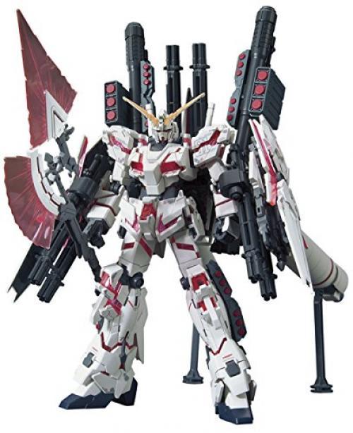 Bandai Hguc 199 Rx 0 Full Armor Unicorn Gundam Destroy Mode Red Color Version Jp For Sale Online Ebay