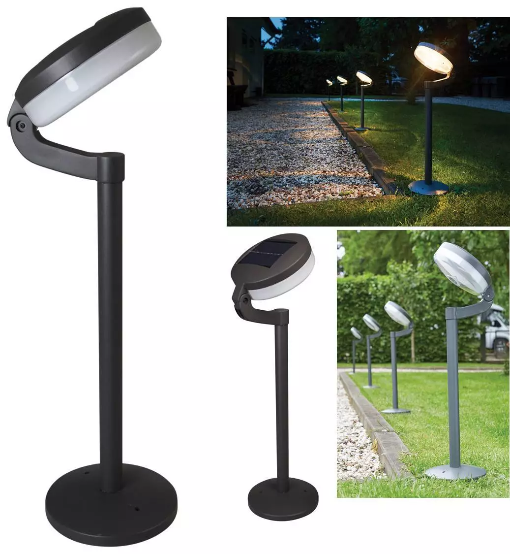 Luxform cheap lamp post