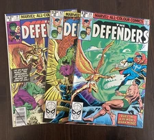 THE DEFENDERS #79, 82, 83.  - BARON MORDO APPEARANCE! - VFN+  1980. Namor, Hulk