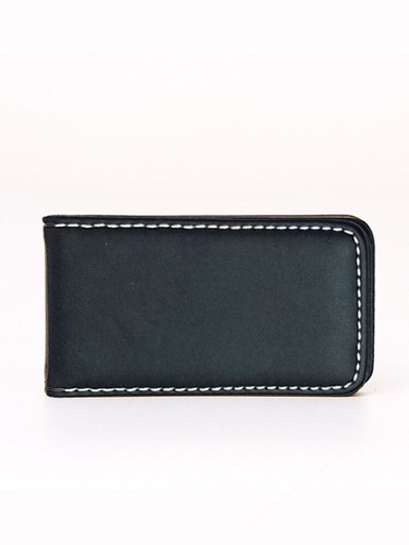 Black Leather Money Clip Magnetic Slim Pocket Money Clip Holder Tool Accessories - Picture 11 of 14
