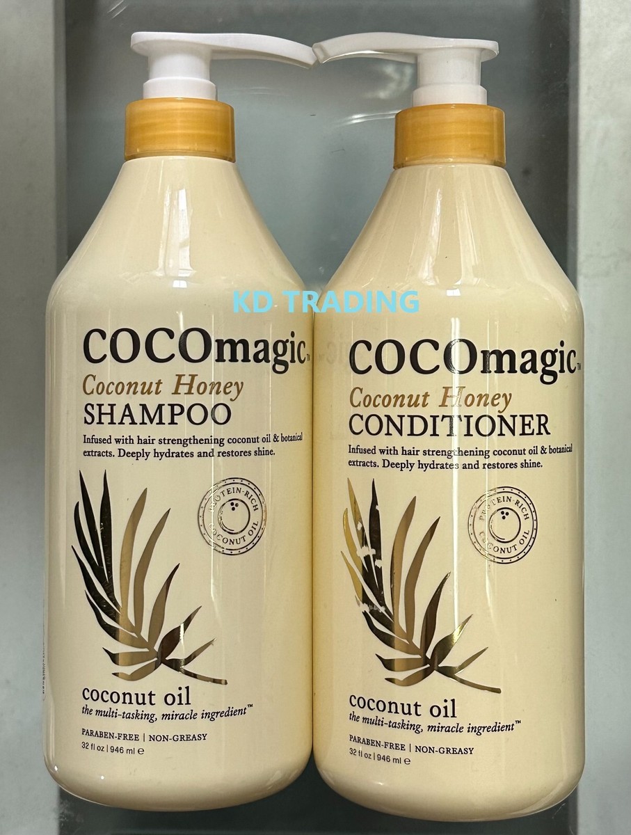 2-Pk) COCOmagic COCONUT HONEY Protein-Rich Strengthening SHAMPOO +