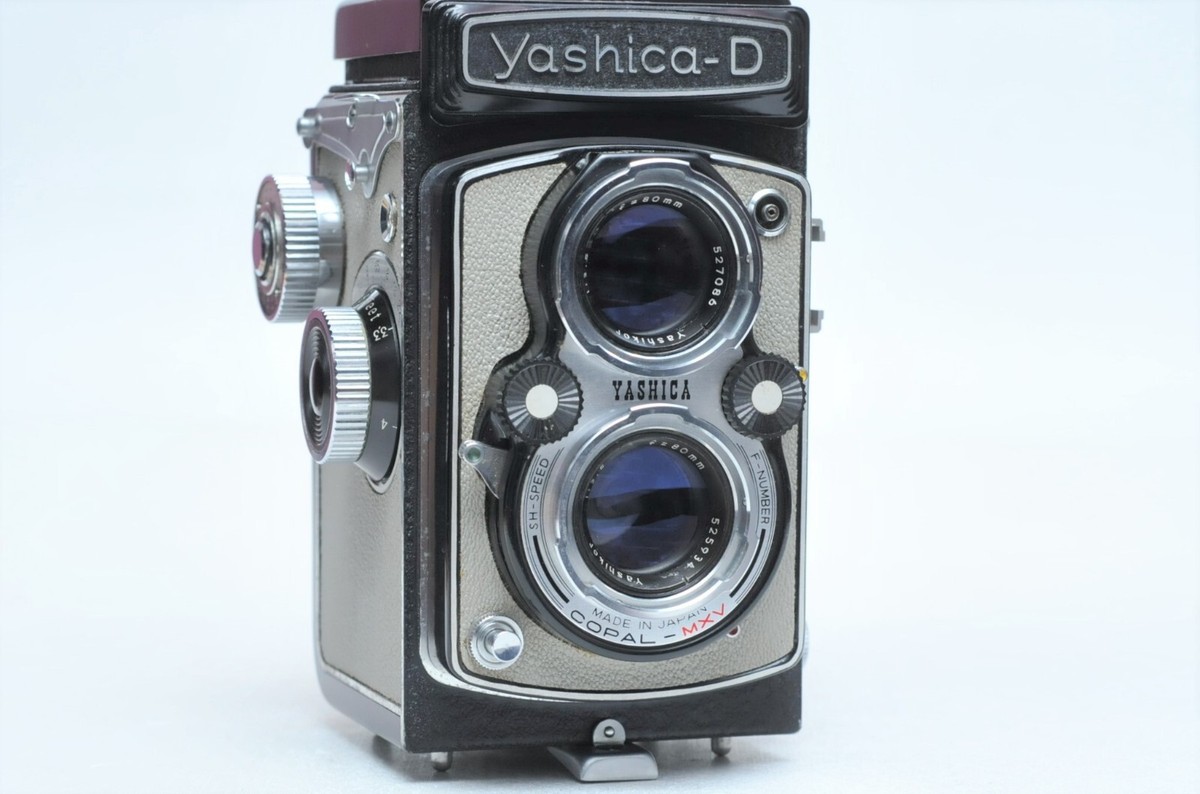 【ケース付き】 ヤシカ Yashica D TLR グレー ケース付き】 ヤシカ Yashica D TLR グレー