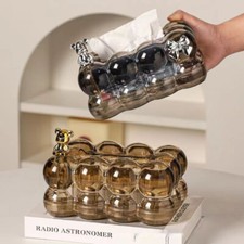 Tissue Storage Box Creative Personality Transparent Paper Extraction Box