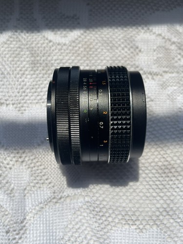 Vintage Focal MC AUTO 1:2.8 F=28mm 55 Film Camera Lens HD30 WITH LENS HOOD - Picture 3 of 7