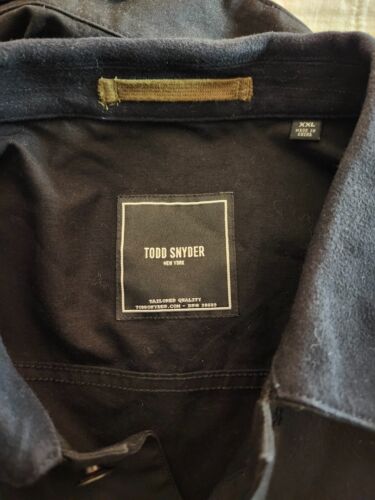 Todd Snyder English Waxed Dylan Jacket in Black Herren Size XXL - Bild 4 von 6