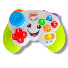 2018 Fisher-Price Laugh  Learn Lights/Sounds/Music Game Controller Toy 6-36 Mo.