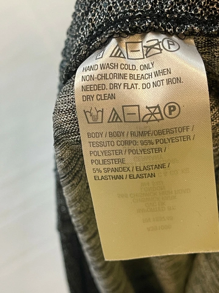 Pantalones pulóver Attitudes by Renee para mujer Petite Foil brezo jersey talla XL Foto 3 de 4