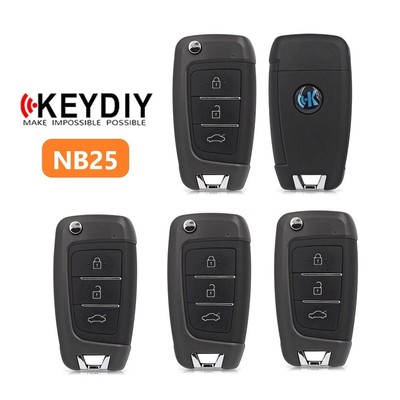 5x KEYDIY Universal KD Remotes NB-Series NB25 for KD900 KD900+ URG200+ KD-X2