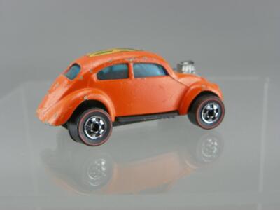 ミニカー Hot Wheels Custom Volkswagen Redline Vintage 1967 Hot Wheels Diecast 1/64 Redline Orange Custom