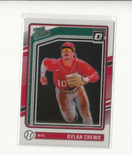 2024 Donruss Baseball Rated Prospects #136 Dylan Crews, Washington Nationals
