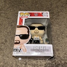Funko Pop! WWE Shinsuke Nakamura Diesel #74 AS-IS! READ/SEE! DAMAGED BOX!