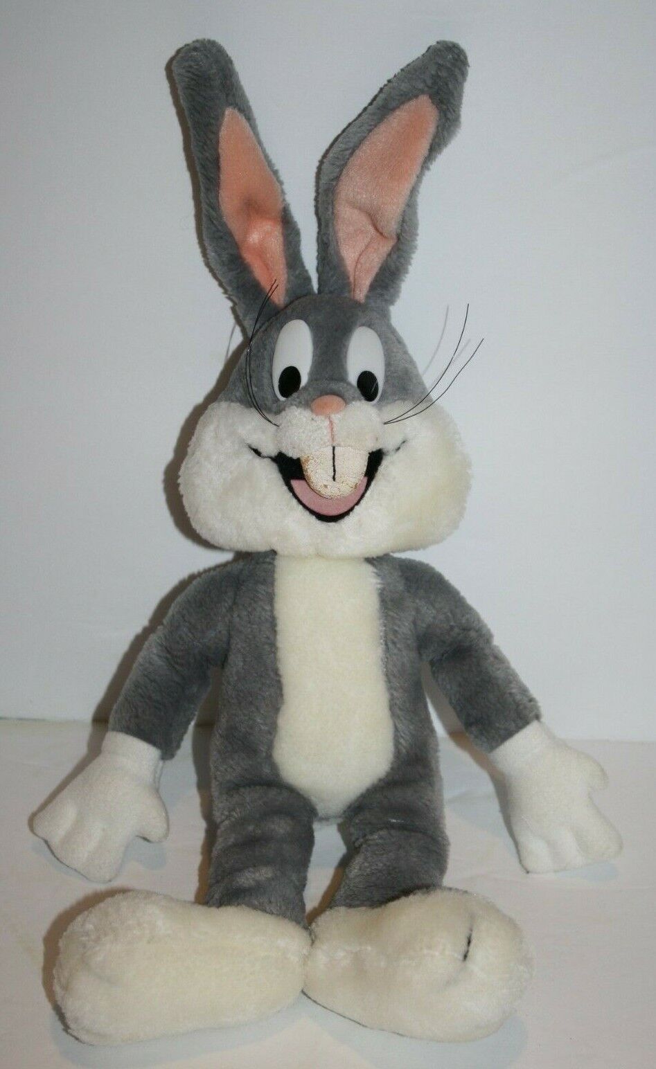 bugs bunny looney tunes soft plush with bendable ears - 15 inches - Walmart .com