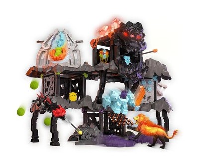 Schleich Eldrador - 119PC Smashrador Master Cave Fortress BattleCave Playset ...