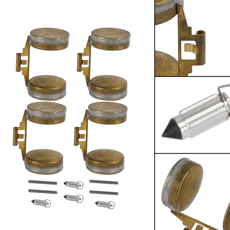 4X Kit Reparación Carburador Flotador para Honda CB100 CB350 XL100 XL125 XL175 SL100 Foto 3 de 4