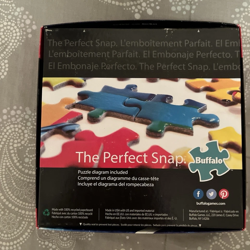 Rompecabezas Star Trek Kirk Spock 500 piezas 2020 reunido una vez Foto 2 de 2