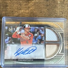 Topps 2025 Museum Collection Ryan Mountcastle Dual Relic Auto #SPDRA-RM /299
