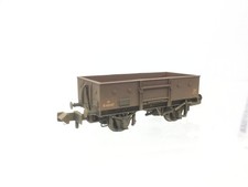 Graham Farish 377-955 N Gauge BR Bauxite 13t High Sided Steel Wagon B483417 Weat