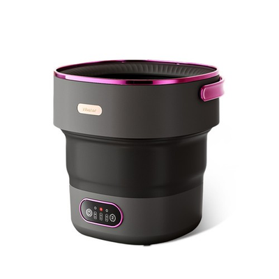 #ad 13L Foldable Portable Mini Washer with Spin Basket 3 Modes Compact for RV Travel $41.99