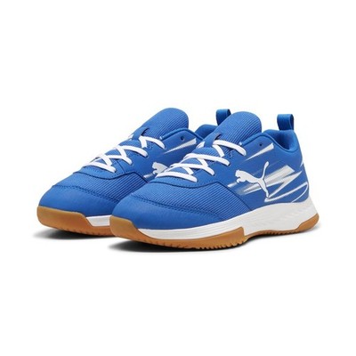 Puma Varion II Hallensportschuhe Kinder blau weiß