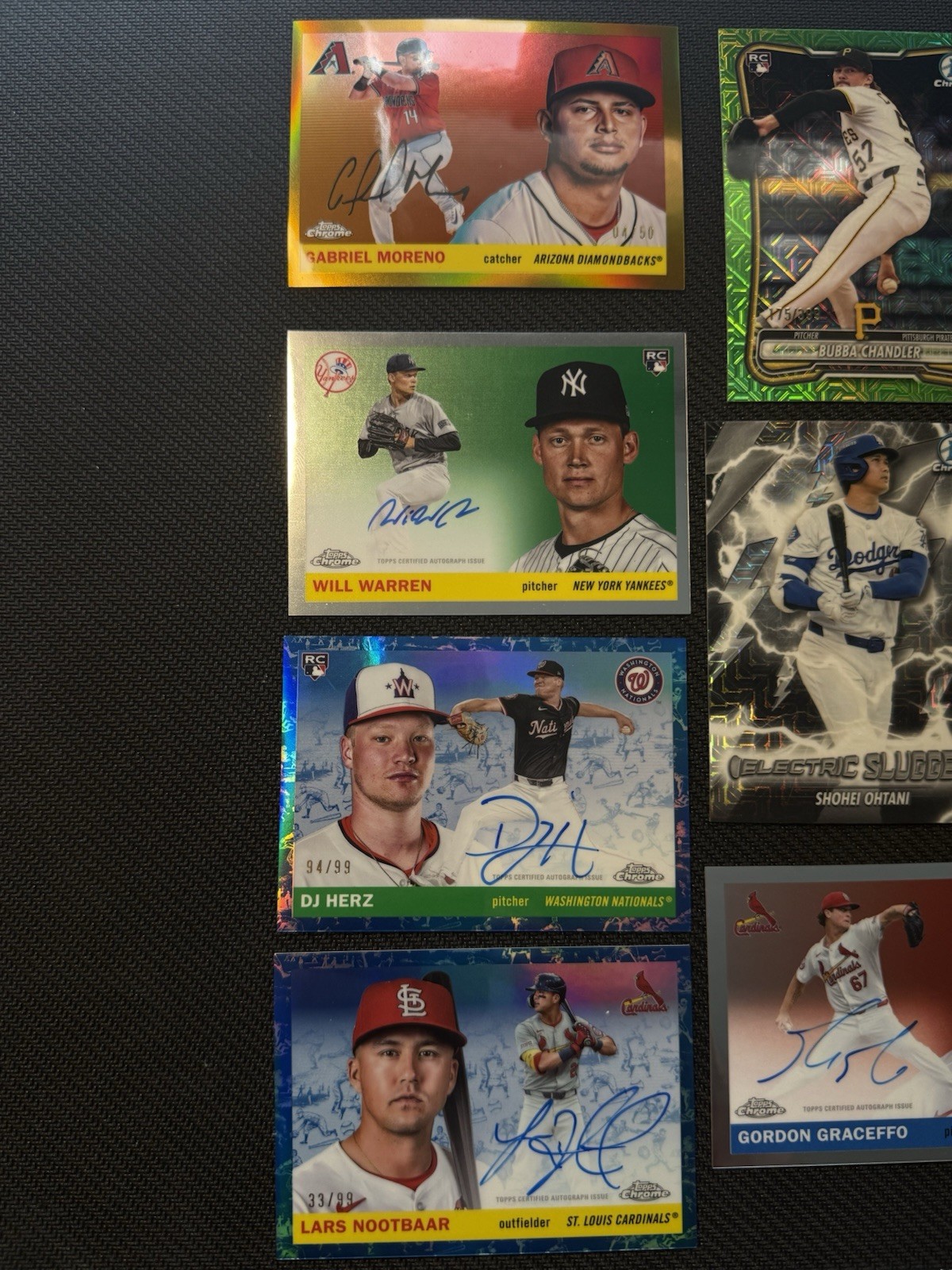 Topps/Bowman MLB 16-Card Lot | Ohtani, Autos, Parallels, Numbered view 2