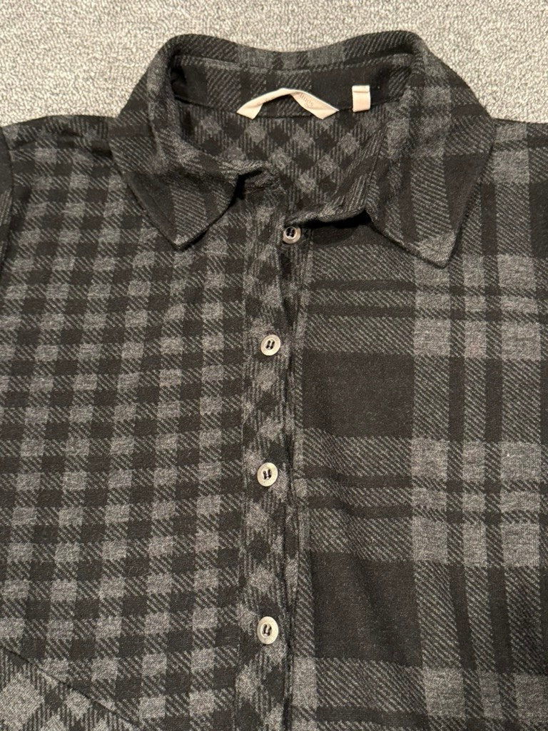 Soft Surroundings Paramour Plaid Button-Down Shir… - image 3