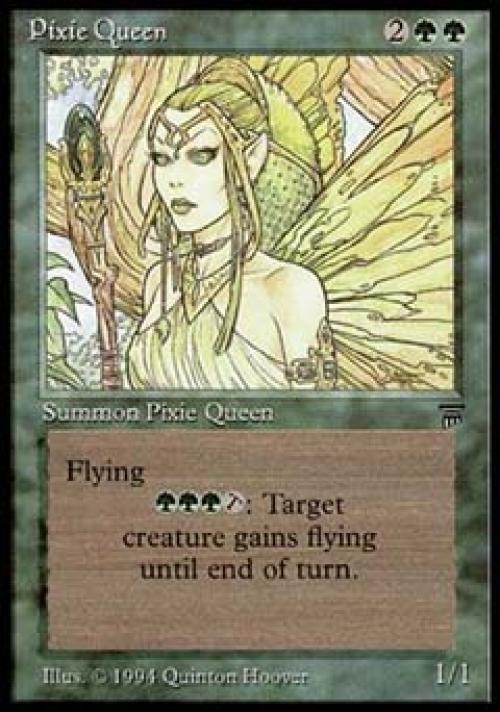 Pixie Queen - Heavy Play MTG Legends