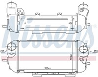 Nissens LadeluftküHler LLK FüR Hyundai Tucson 2.0 Crdi AWD KIA Sportage TLE TL