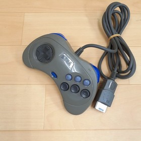 SEGA SATURN Console Japan with 2 controllers, 5 Games & cables tested