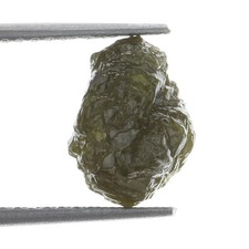 Raw Natural Loose Rough 2.97 Carat Greenish Color Diamond For Ring