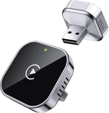 Wireless CarPlay Adapter 2025 Upgrade Wired CarPlay to Wireless, Mini USB Design