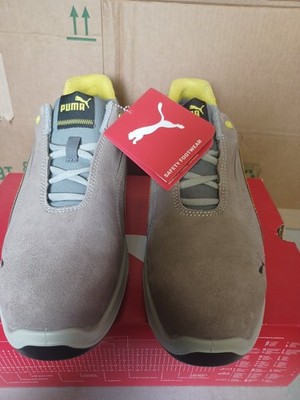 PUMA Work Shoes Protective Toe Slip Oil Resistant Touring Stone Low Cut Size 11