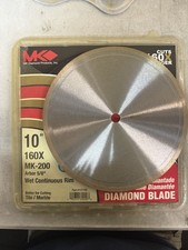 NEW MK Diamond Blade 10  160X MK-200 PN: 1371...