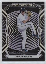 2021 Panini Chronicles Obsidian Electric Etch Purple 81/99 Trevor Rogers #20 2o0