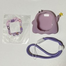 Tamagotchi Uni Silicone Cover Case With Luminous Purple Monster Skin