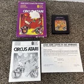 Atari 2600 Game Lot CIB Tested Lot Of 7