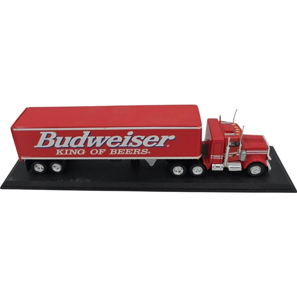 Matchbox Collectibles Budweiser Peterbilt Tractor Trailer Die-Cast with COA 1998 - Image 4 of 4