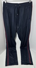 Carolina Herrera Straight Drawstring Sweatpants Blue Size 34