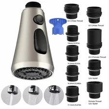 Standard Universal Spray Head Pull Down Kitchen Faucet Replacement Part NEW